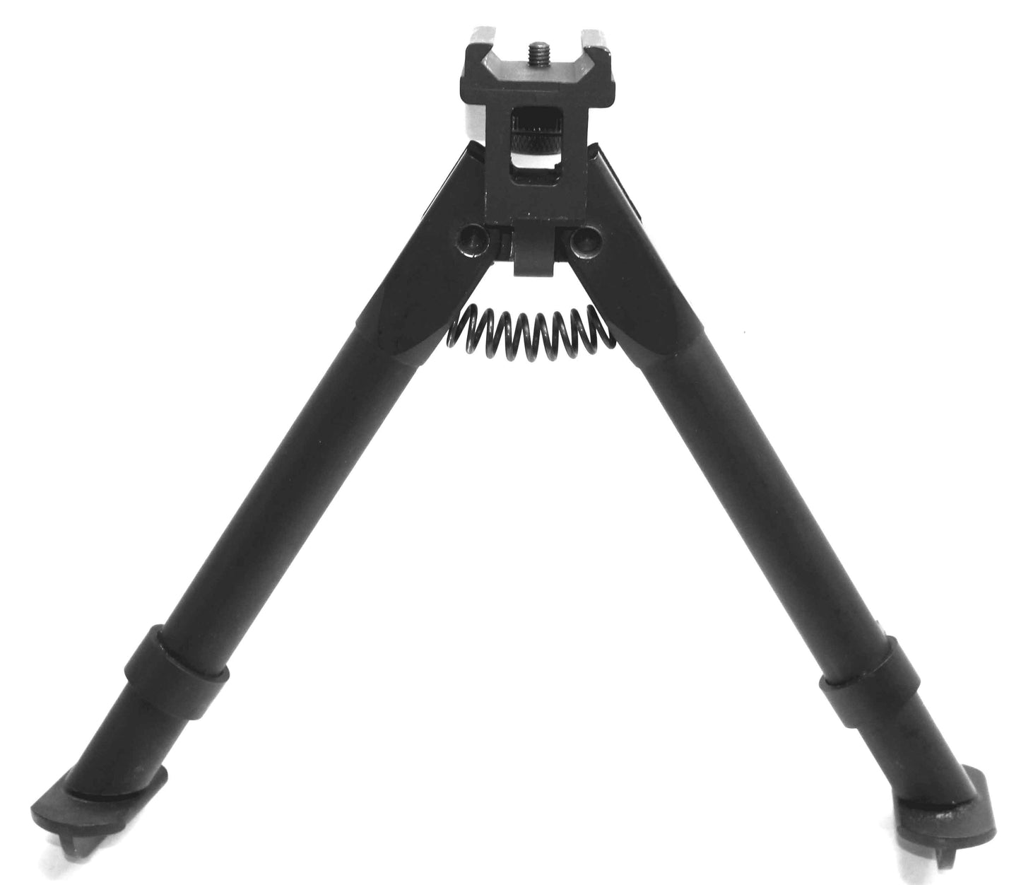 Tactical Compact Bipod compatible with Picatinny rails and Weaver rail systems.