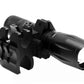 Trinity flashlight with mount compatible with 12-gauge pumps.