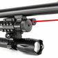 TRINITY 1000 Lumen Flashlight Red Laser Combo for Stoeger P3000 12 Gauge Pump Shotgun Rail Mount