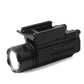 180 Lumen Flashlight Aluminum Black Compatible With Picatinny rails.