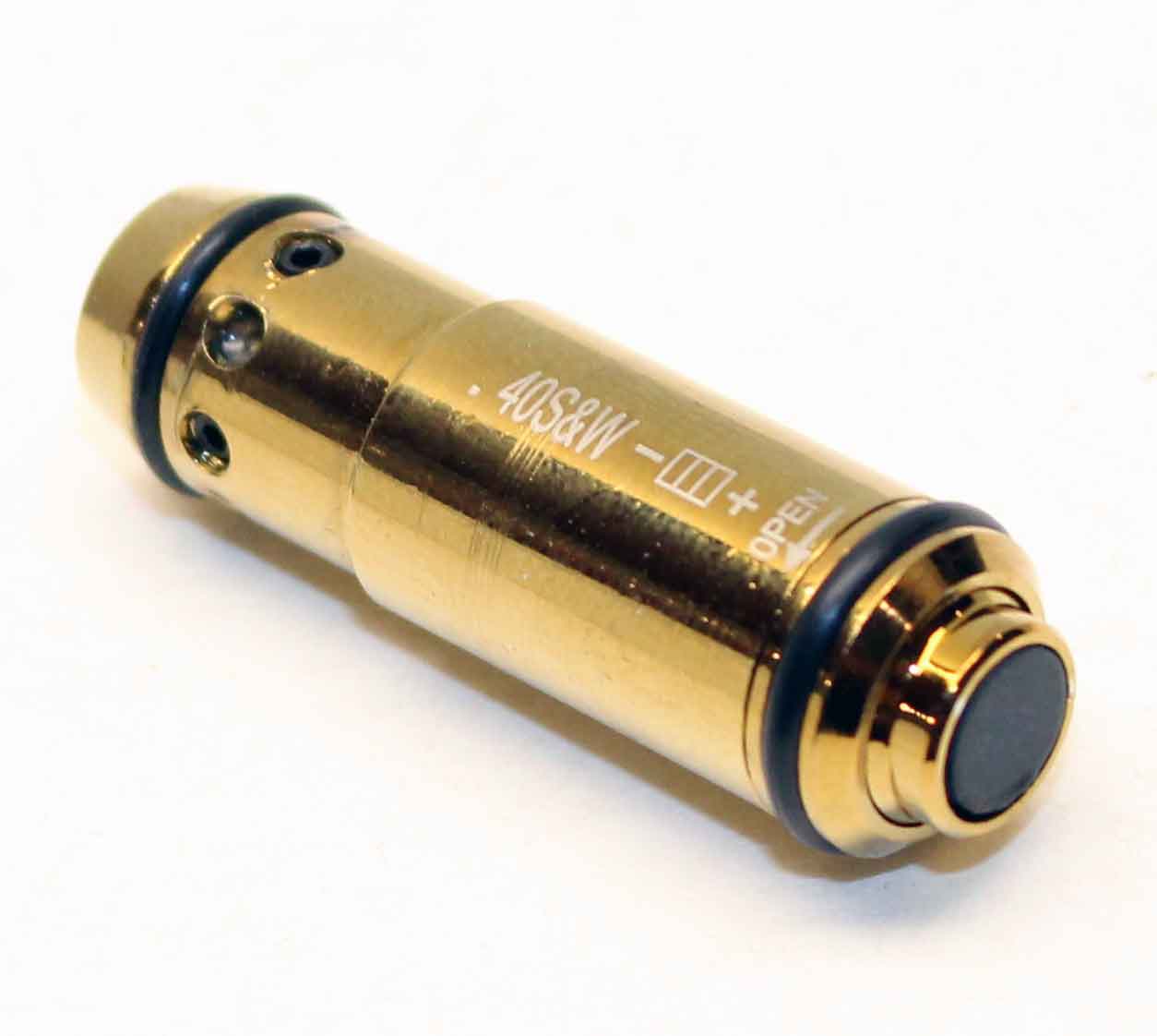 .40 Caliber Red Laser Chamber Cartridge Round for Training.