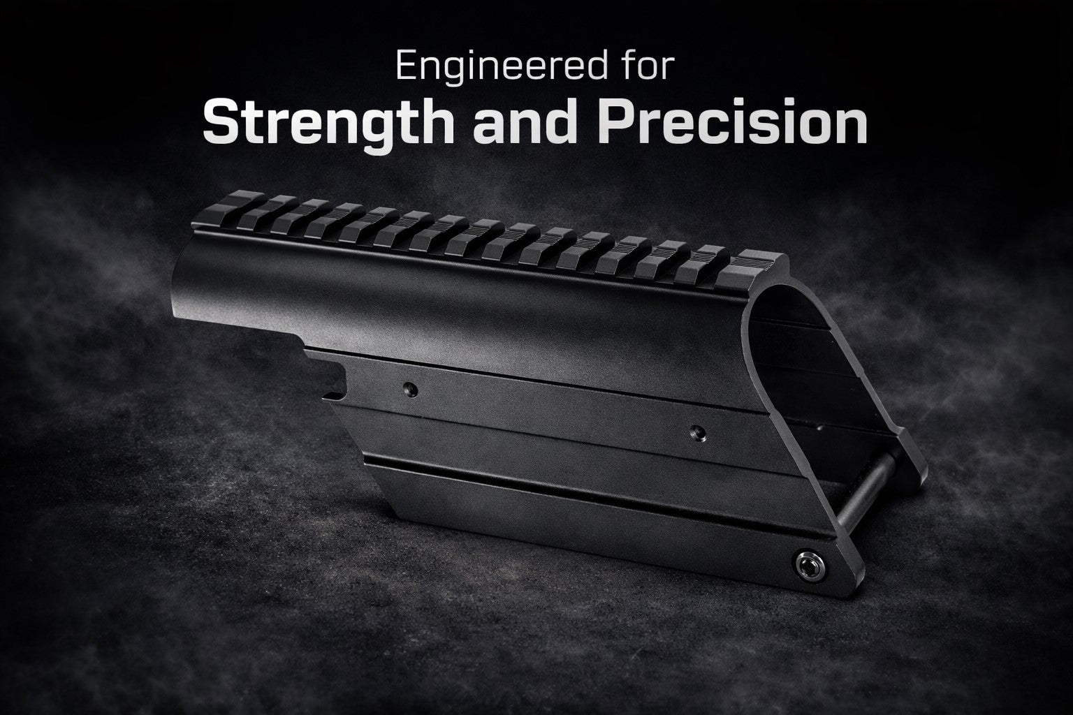 Aluminum Picatinny Rail Saddle Mount For Mossberg 500 12-Gauge