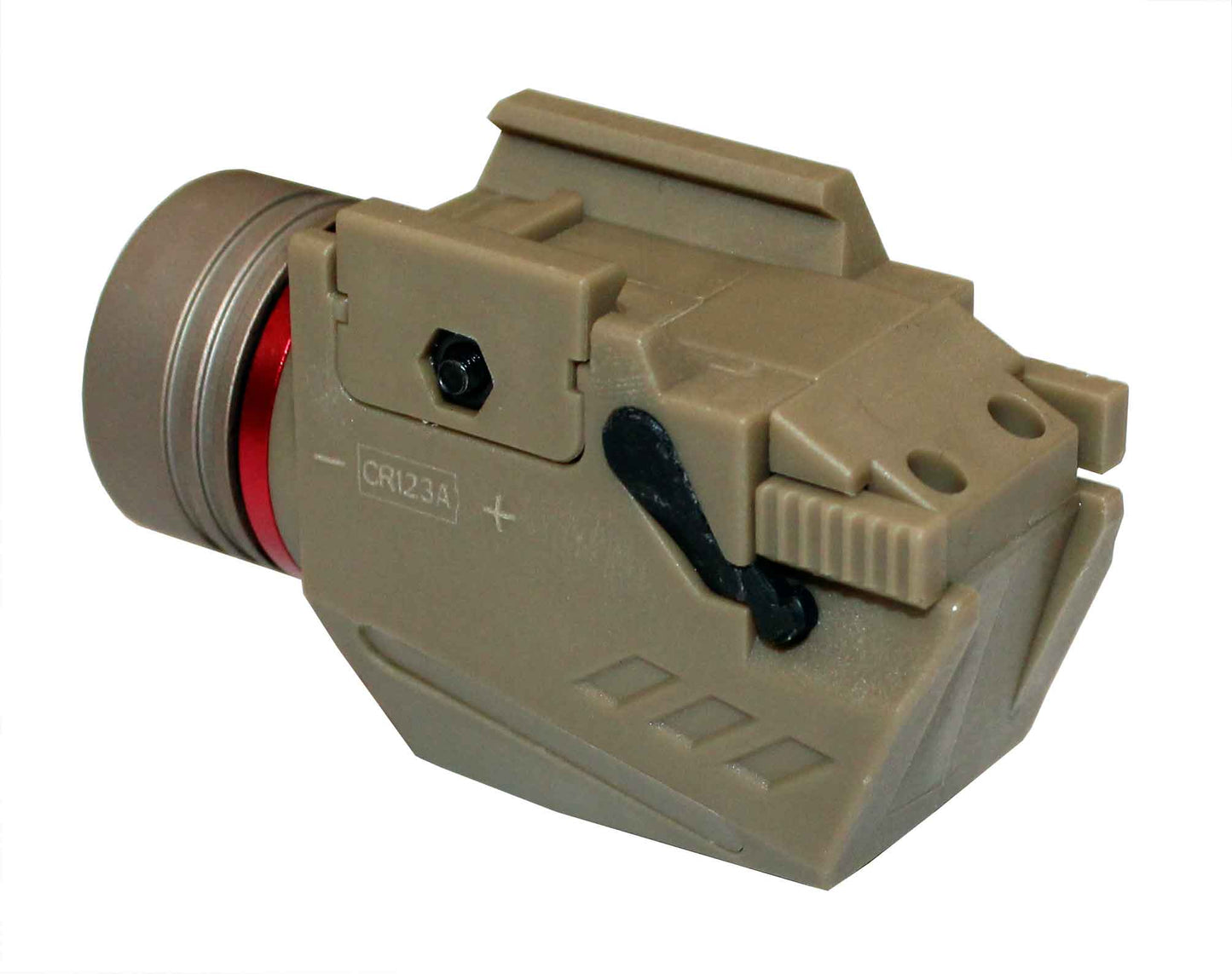 Trinity flashlight 300 lumen with red laser combo polymer body tan compatible with Canik TP9 model.