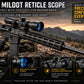 TRINITY 4x32 Scope for APF 10 Mil-Dot Compact Optic with Weaver Rings Matte Black