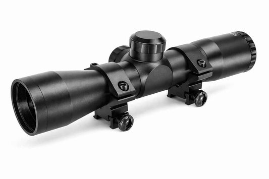 TRINITY Stag 15 4x32 Scope Mil-Dot Optic M1913 Mount Aluminum Matte Black Hunting.