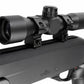 Crosman RepeatAir 1077 4x32 Scope Sight Dovetail 11mm Rail Mil-Dot Aluminum Black w/ Rings