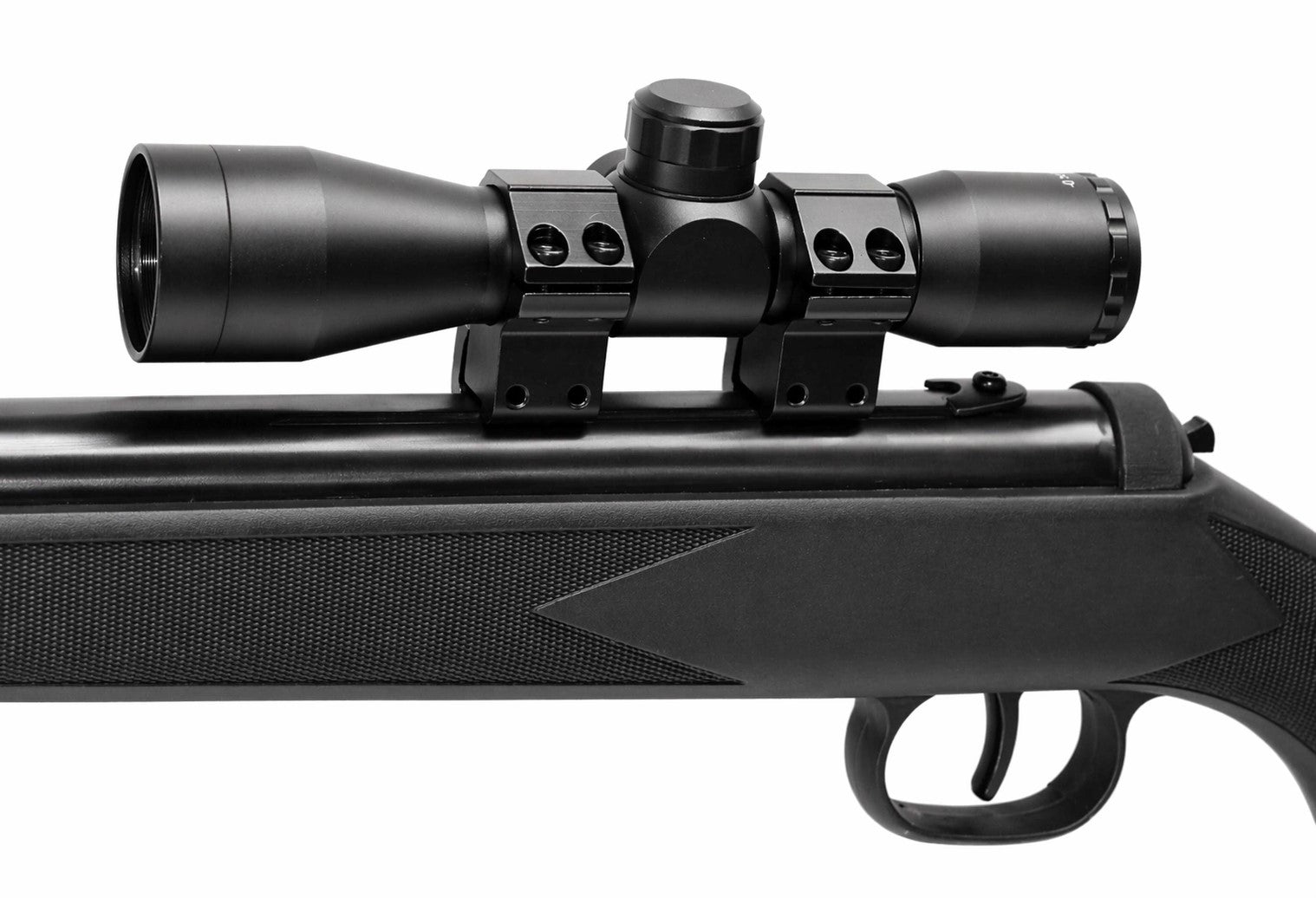Crosman RepeatAir 1077 4x32 Scope Sight Dovetail 11mm Rail Mil-Dot Aluminum Black w/ Rings
