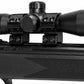 Crosman RepeatAir 1077 4x32 Scope Sight Dovetail 11mm Rail Mil-Dot Aluminum Black w/ Rings