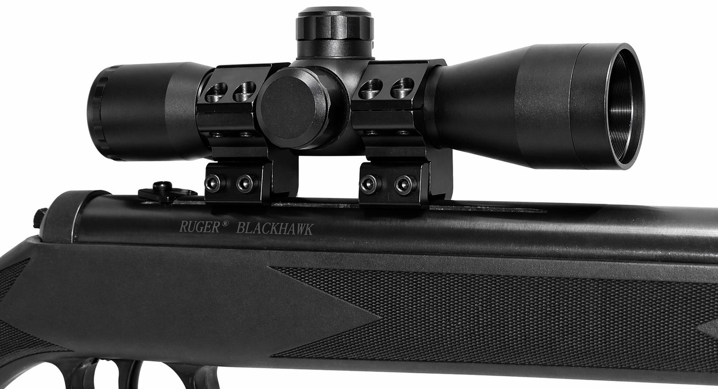 Crosman RepeatAir 1077 4x32 Scope Sight Dovetail 11mm Rail Mil-Dot Aluminum Black w/ Rings