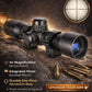 4x32 Scope with Mil-Dot Reticle for Savage Model 64 FXP – Integrated 11mm Dovetail Mount
