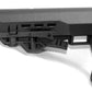 Geronimo style collapsible stock black compatible with Mossberg 590 20 gauge pump.
