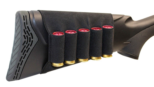 ButtStock Shot Shell Holder - Black