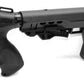 Geronimo style collapsible stock black compatible with Mossberg 590 20 gauge pump.