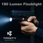 TRINITY 180 Lumen LED Flashlight for Glock 17 Quick Release Aluminum Black