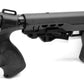 Geronimo style collapsible stock black compatible with Mossberg 590 20 gauge pump.