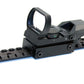 Tactical Reflex Sight With 4 Reticles With Base Mount Compatible With Savage Axis Rifle.
