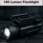 TRINITY 180 Lumen LED Flashlight for Glock 17 Quick Release Aluminum Black