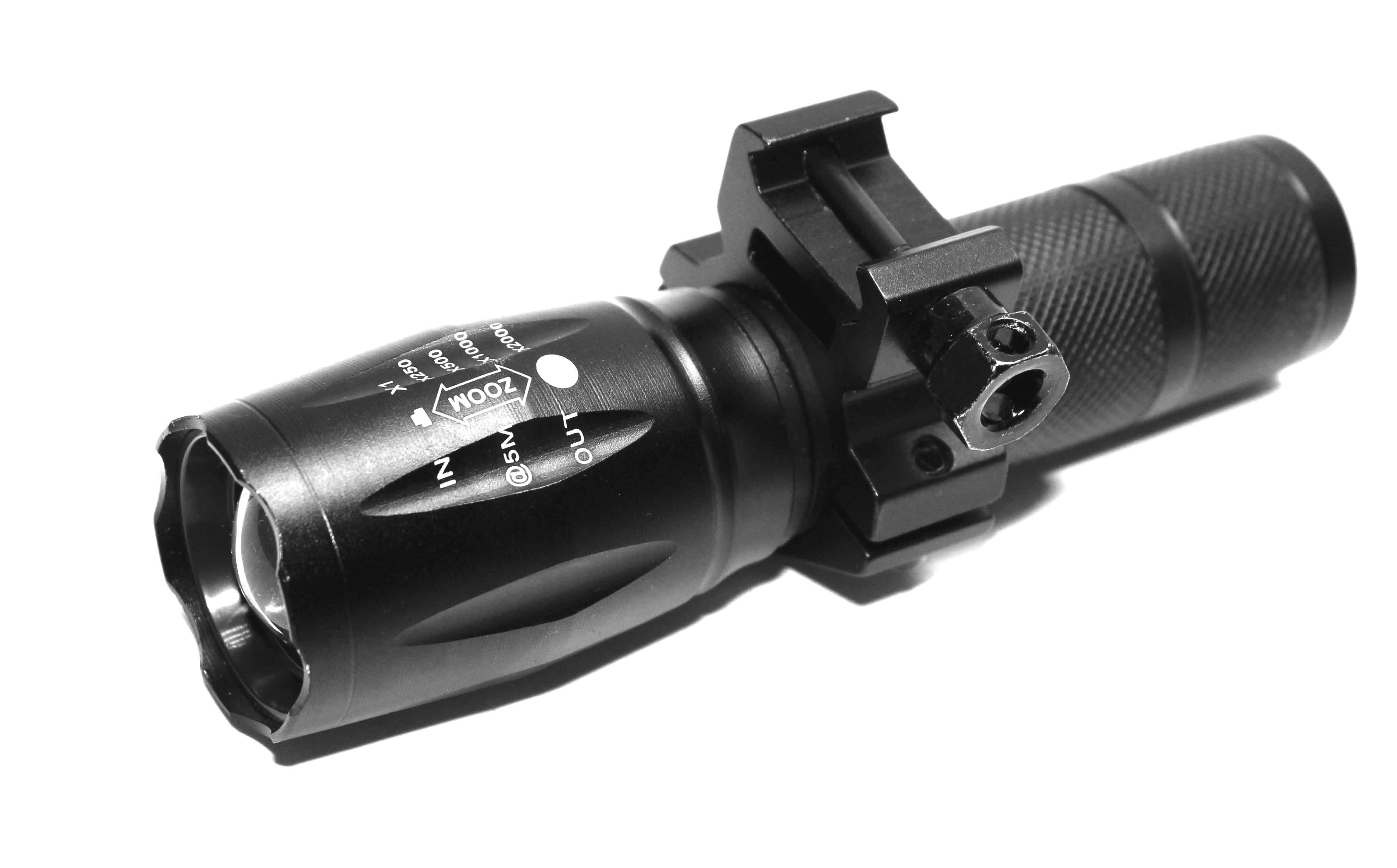Trinity 1000 Lumen Picatinny Style Flashlight for Rifles