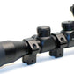 4X32 Compact Scope with Red/Green Reticle compatible with Umarex Canex CO2 Pellet Rifle.