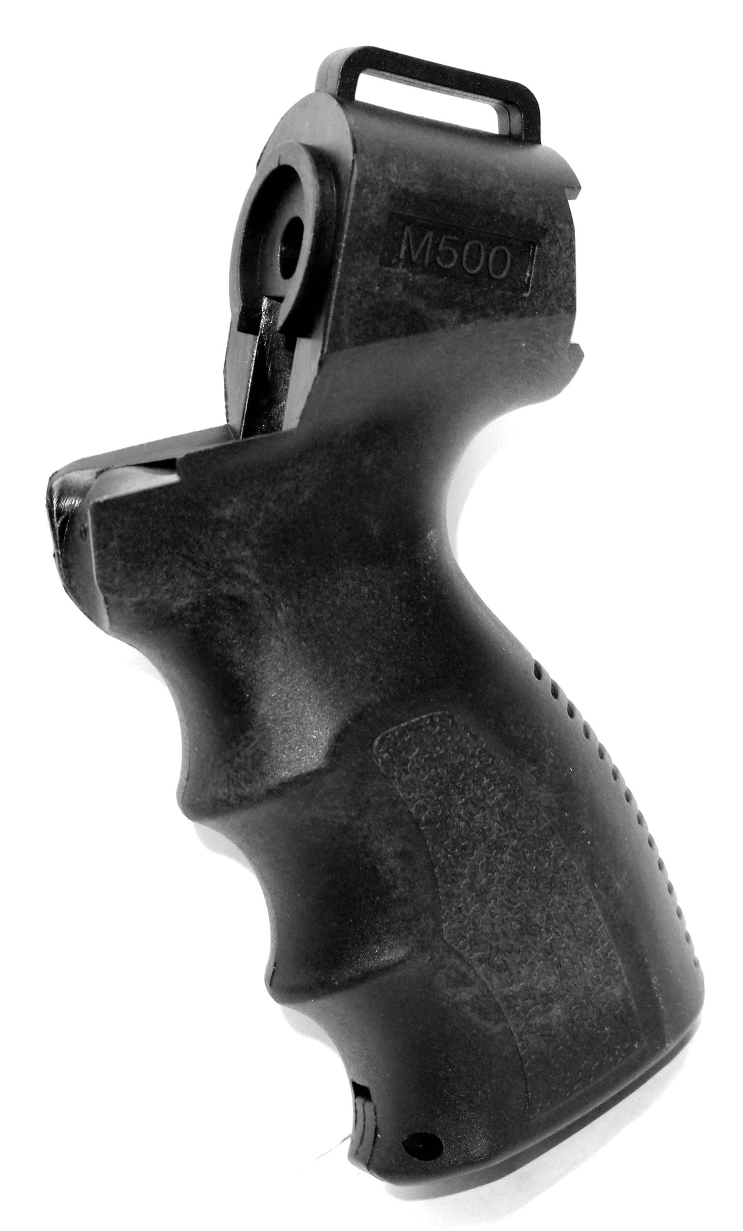Geronimo style collapsible stock black compatible with Mossberg 590 20 gauge pump.