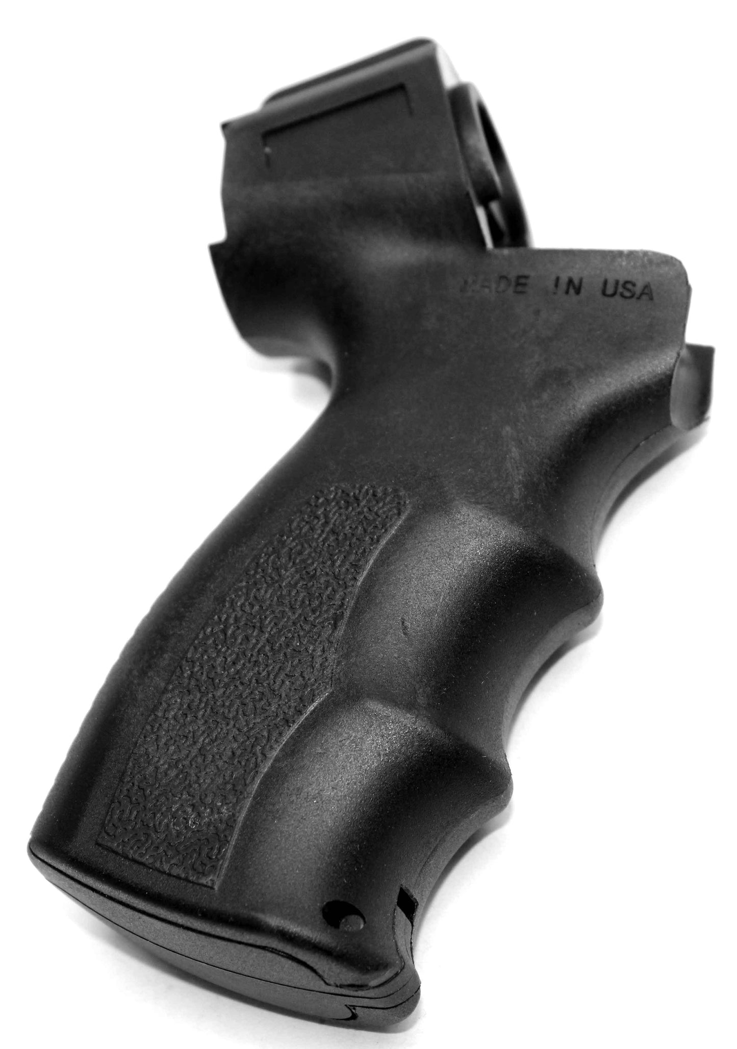Geronimo style collapsible stock black compatible with Mossberg 590 20 gauge pump.