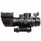 Ruger Model 14 rifle scope sight and rail combo aluminum black hunting accessories.