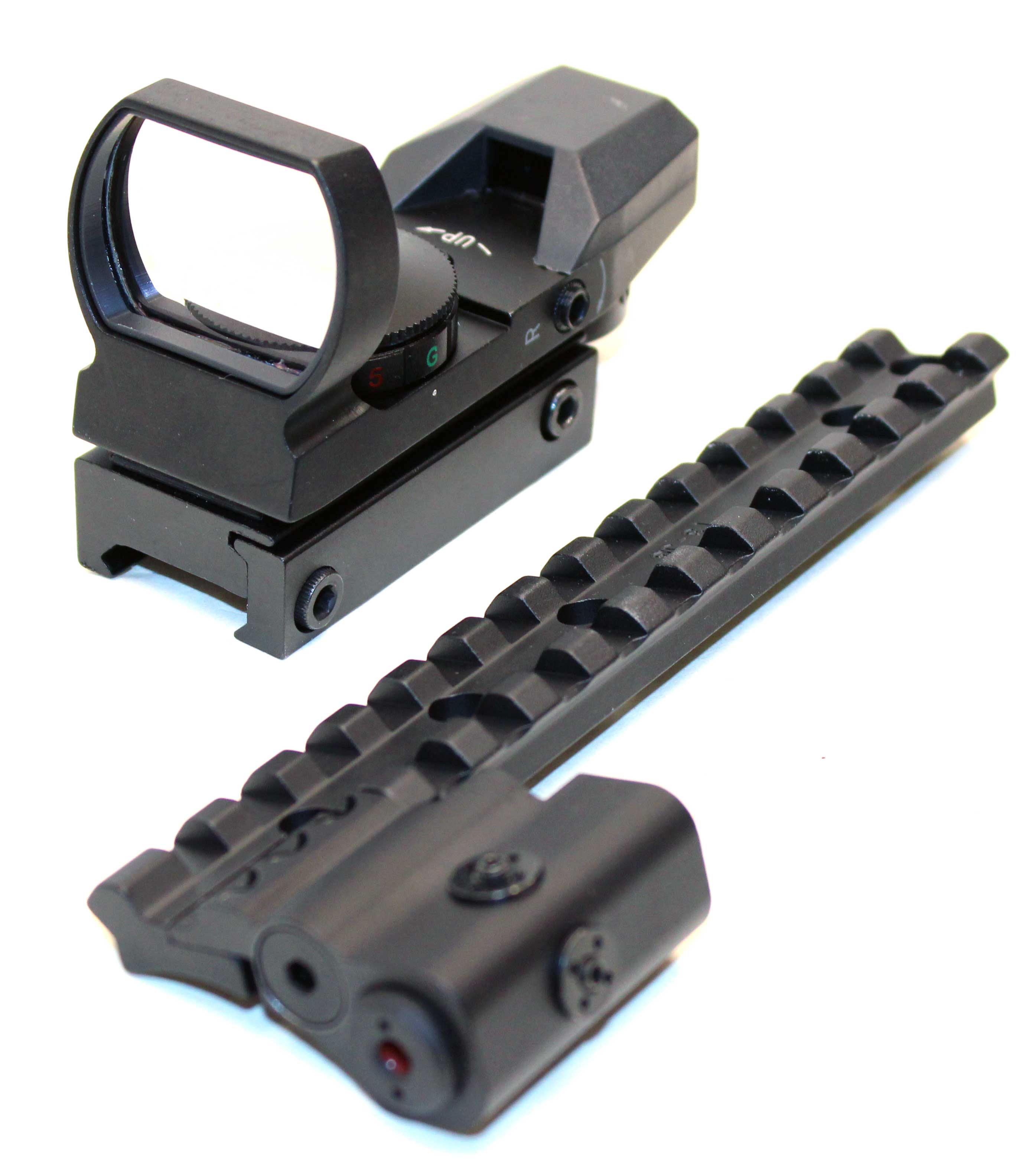 TRINITY Reflex Sight & Red Laser Combo | Tactical Shotgun Optic