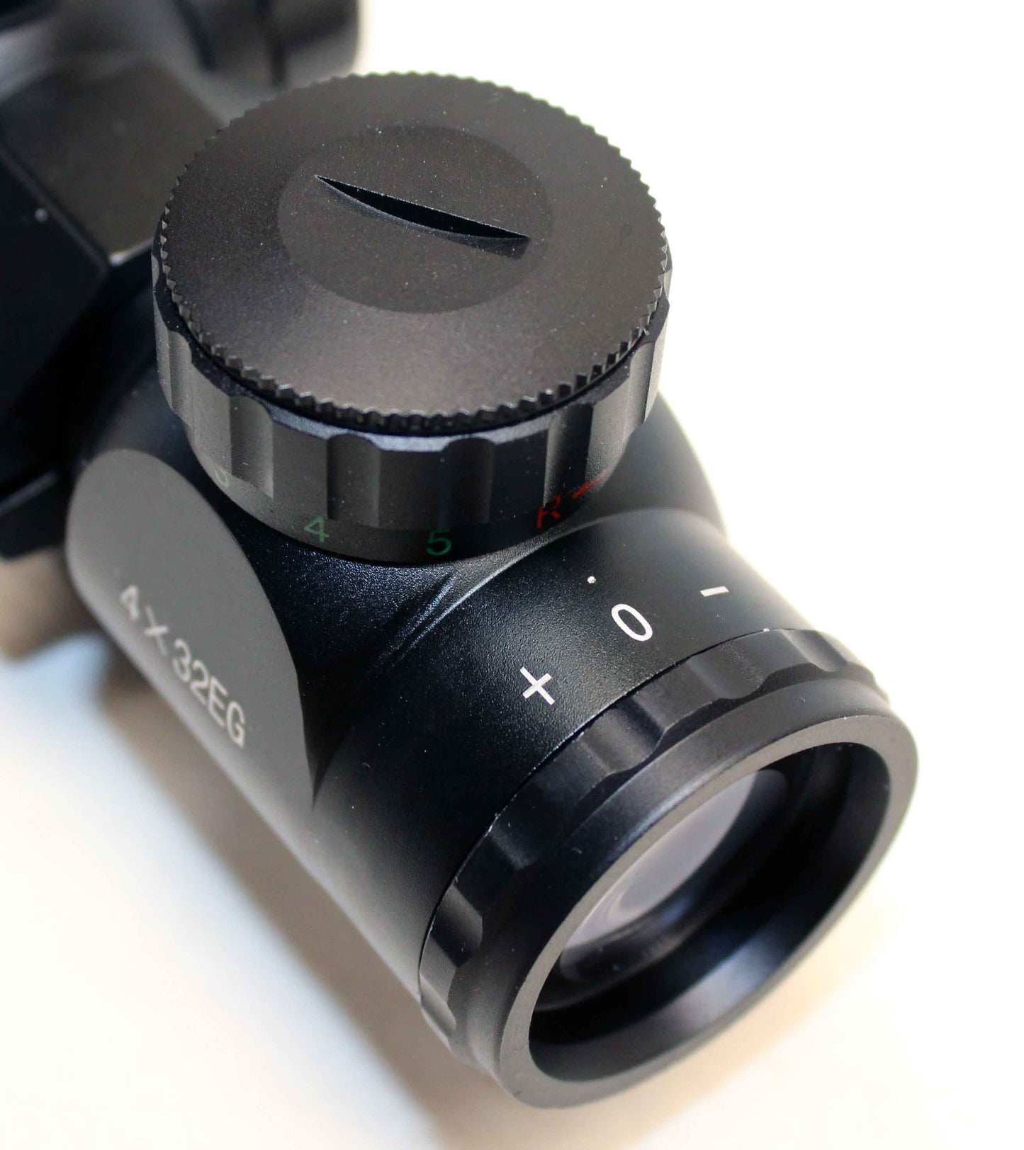 4X32 Compact Scope with Red/Green Reticle compatible with Umarex Canex CO2 Pellet Rifle.