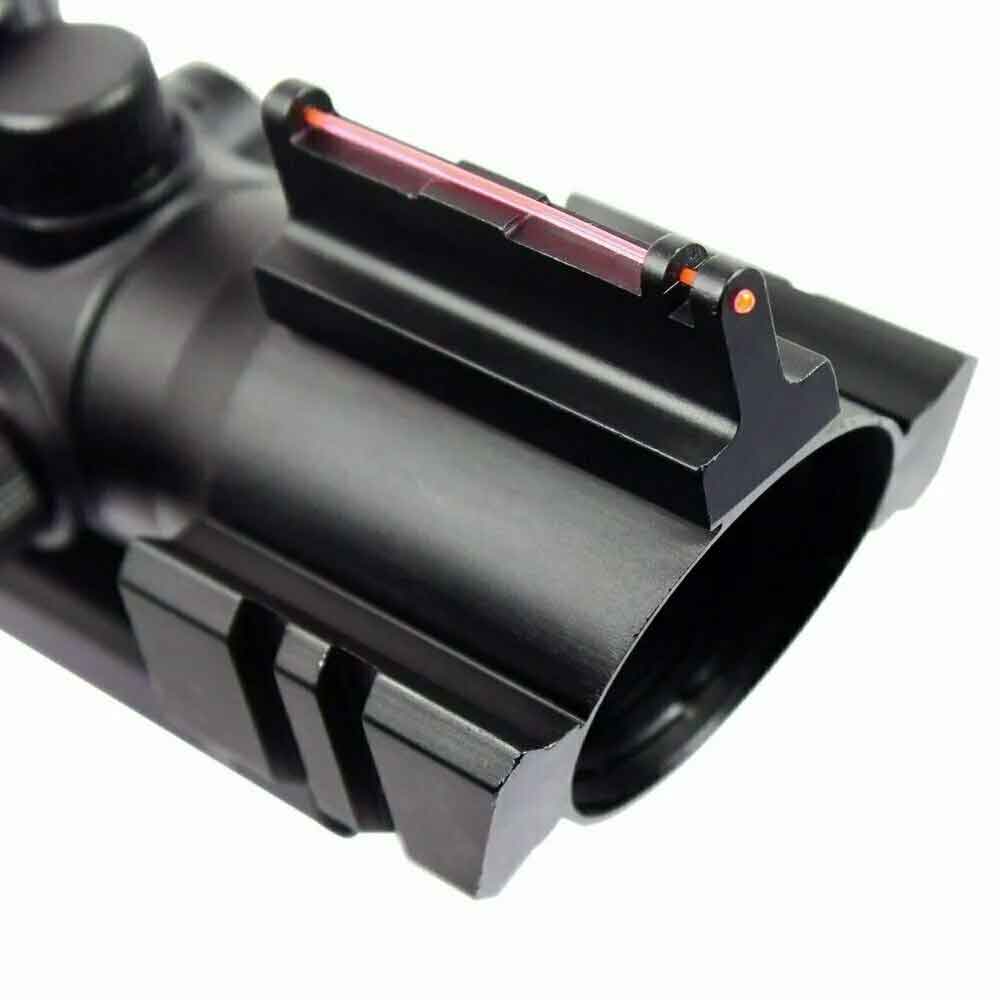 Ruger Model 14 rifle scope sight and rail combo aluminum black hunting accessories.