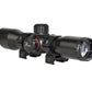 4X32 Compact Scope with Red/Green Reticle for Kel-tec KSG Shotguns.