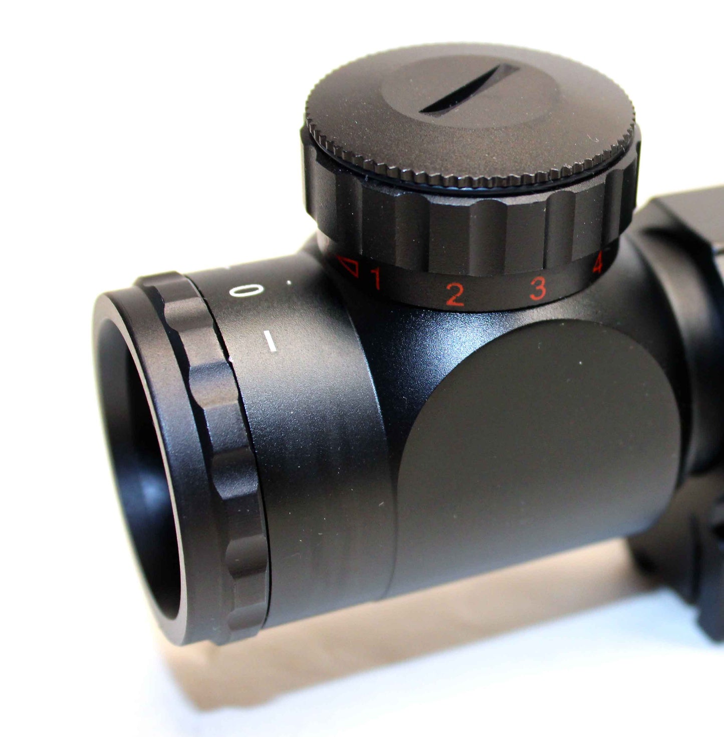 4X32 Compact Scope with Red/Green Reticle compatible with Umarex Canex CO2 Pellet Rifle.