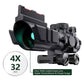 Ruger Model 14 rifle scope sight and rail combo aluminum black hunting accessories.