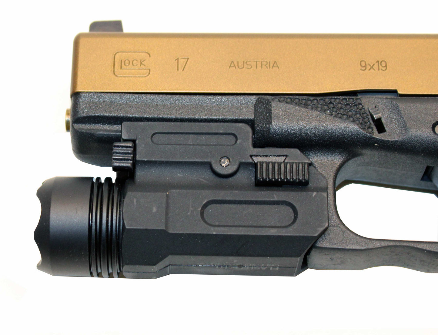 Trinity flashlight 300 lumens for HK P30 Handgun.