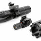 TRINITY 1000 Lumen Flashlight Red Laser Combo for Remington 870 12 Gauge with Rail Mount