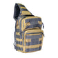 Sling Utility Bag/ Tan with Gray Trim.