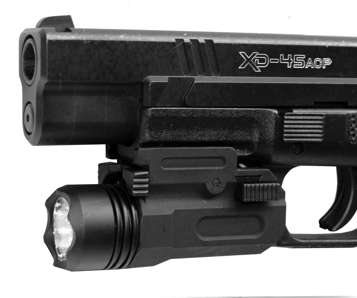 Trinity flashlight 300 lumens for HK P30 Handgun.