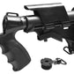 Tactical Adjustable Stock Pistol Grip Combo With Butt Pad Compatible With Mossberg Maverick 88 12 Gauge.