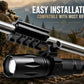Tactical 1000 Lumen Flashlight with Picatinny Mount Compatible with Henry U.S. Survival Rifle – Hunting & Home Defense Light Kit