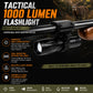 Tactical 1000 Lumen Flashlight with Picatinny Mount Compatible with Henry U.S. Survival Rifle – Hunting & Home Defense Light Kit