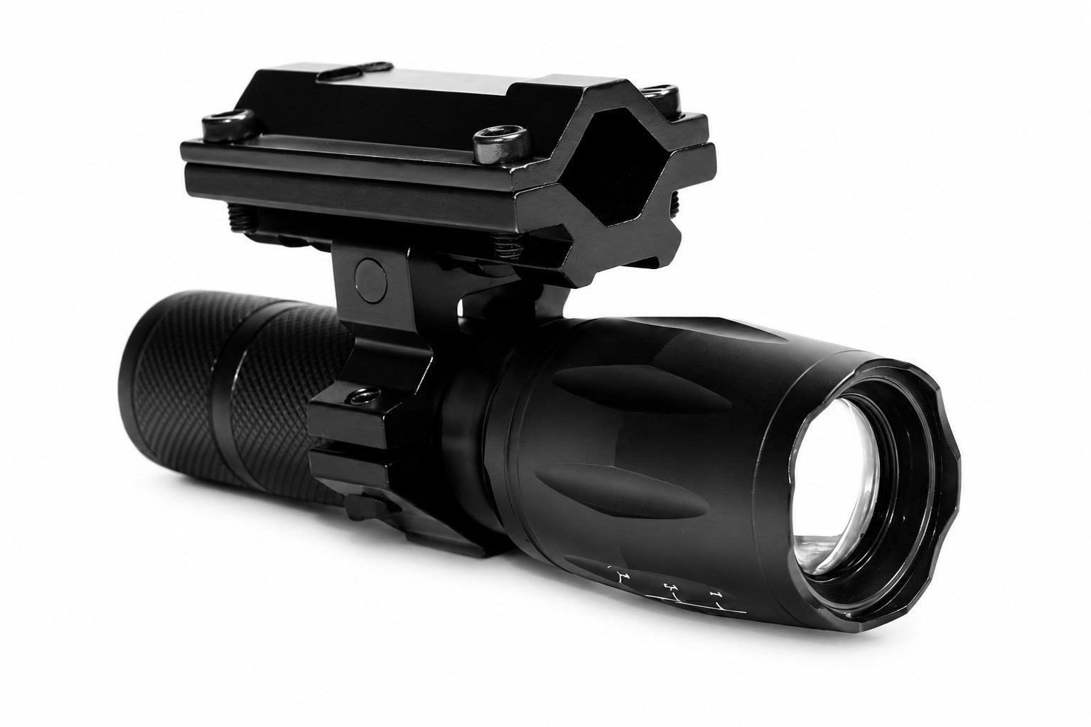 Tactical 1000 Lumen Flashlight with Picatinny Mount Compatible with Henry U.S. Survival Rifle – Hunting & Home Defense Light Kit