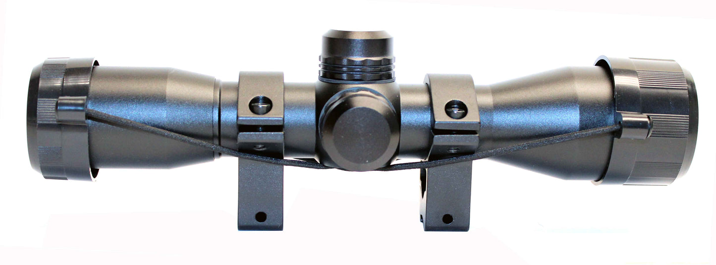 Trinity Hunting Scope for Crosman Tyro 4x32 mildot Reticle Dovetail Rail System