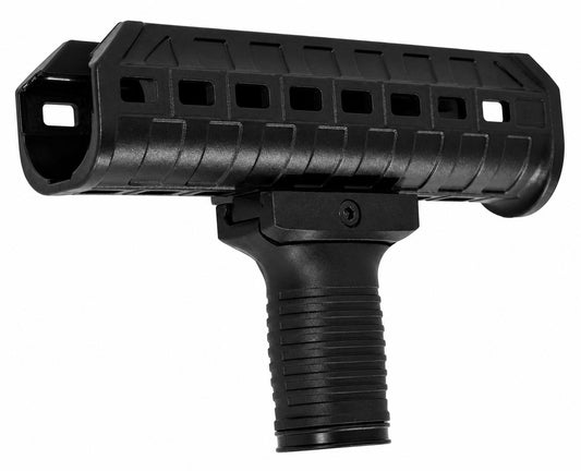 M-LOK Forend Pump with Grip for H&R Pardner 1871 & Remington 870 12 Gauge – Polymer Black