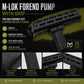M-LOK Forend Pump with Grip for H&R Pardner 1871 & Remington 870 12 Gauge – Polymer Black