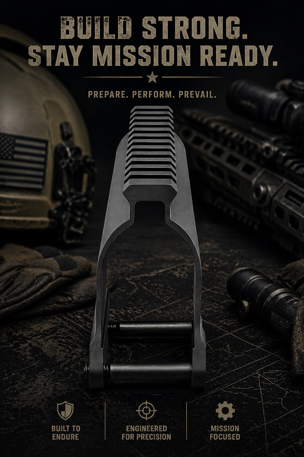 TRINITY Saddle Mount Picatinny Rail Base for Remington 870 & H&R Pardner 12 Gauge