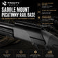 TRINITY Saddle Mount Picatinny Rail Base for Remington 870 & H&R Pardner 12 Gauge