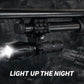 1000 Lumen Tactical Flashlight with Magazine Tube Mount Compatible with Winchester SXP Defender 12 Gauge Shotgun