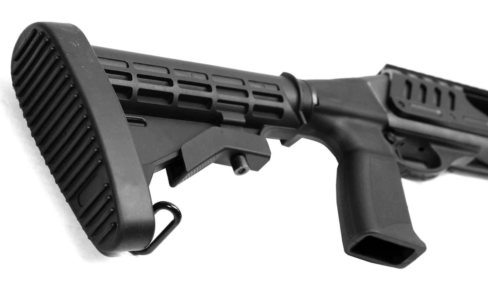 Adjustable stock for remington 870 12 gauge.
