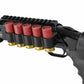 Aluminum Saddle Mount With Shell Holder For Mossberg Maverick 88 12-Gauge Pump.
