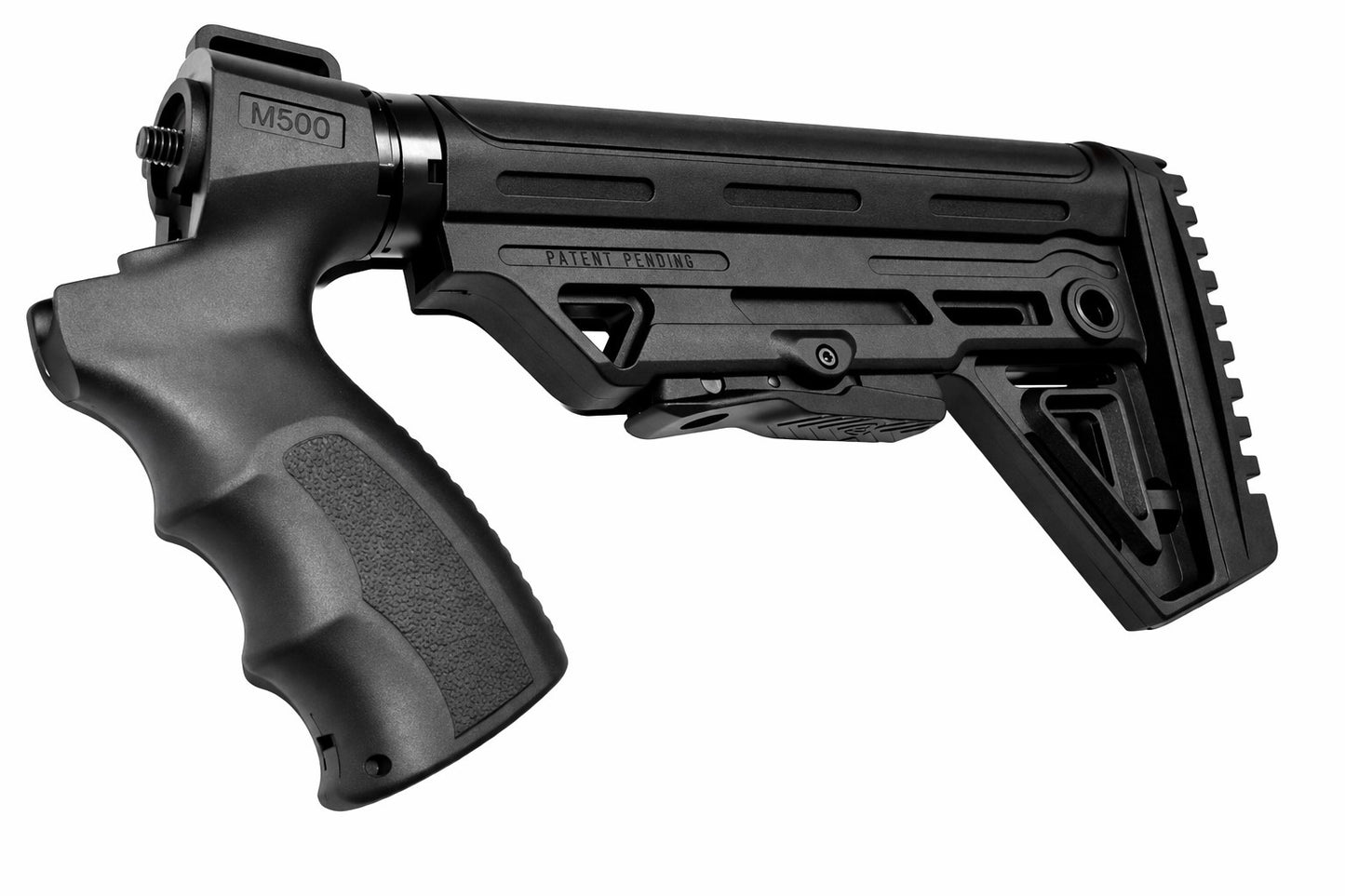 Fury Adjustable Tactical Stock Kit Compatible with Mossberg 500 590 590A1 Maverick 88 – Made in USA
