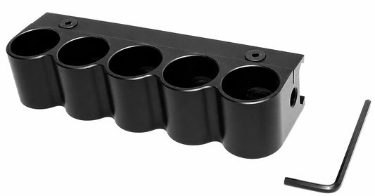 TRINITY Aluminum 12 Gauge Shotgun Shell Holder Picatinny Rail Mount Carrier